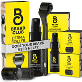 The Beard Club Premium Derma Roller for at-home beard and skin care.