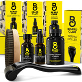 The Beard Club Derma Roller with 540 needles for skin refreshment