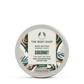 The Body Shop Manteca coco, envase de 48 g, hidratación diaria.