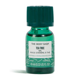 The Body Shop Tea Tree Oil: botella purificante para piel grasa y poros limpios.
