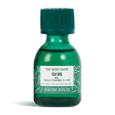 The Body Shop Tea Tree Oil, botella con gotero para purificar la piel grasa
