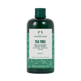 The Body Shop Tea Tree Skin Clearing Facial Wash bottle purifies blemish-prone skin.