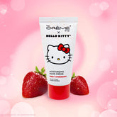 Crema de manos The Crème Shop x Hello Kitty, tamaño portátil y aroma fresa dulce para uso diario.