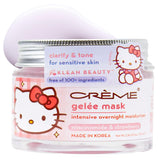 La máscara Gelée Hello Kitty de The Crème Shop, diseño icónico para un ritual facial suave.