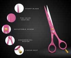 The Cut Factory salon and home use setup demonstrates versatile styling options.