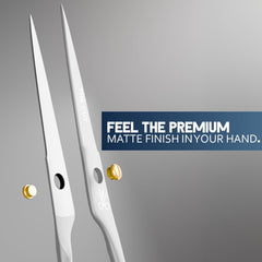 Salon-grade barber shears ideal for professional and home haircuts