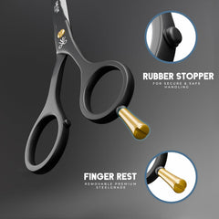 The Cut Factory stainless-steel blades offering crisp cuts and long-term sharpness