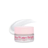 The Face Shop Rice Water Bright crema vegana, textura sedosa que hidrata al instante.
