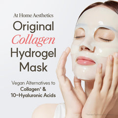 Hydrogel sheet becomes translucent as it absorbs, signaling proper application