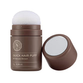 The Face Shop Quick Hair Puff natural brown compact for on-the-go touch-ups