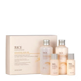 The Face Shop Rice Ceramide Toner bottle highlighting hydrating formula for balanced skin.