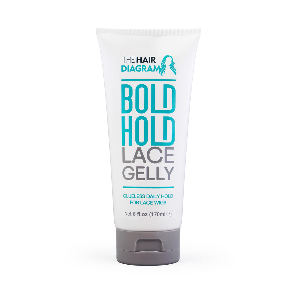The Hair Diagram Bold Hold Lace Gelly: aplicación de encaje frontal sin costuras para uso diario