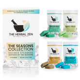 The Herbal Zen variety pack box ready for gifting and daily self-care rituals.