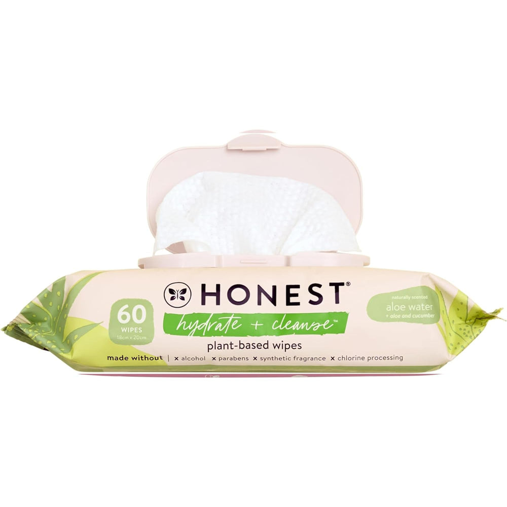 The Honest Company toallitas hidratantes con aloe y pepino para piel suave