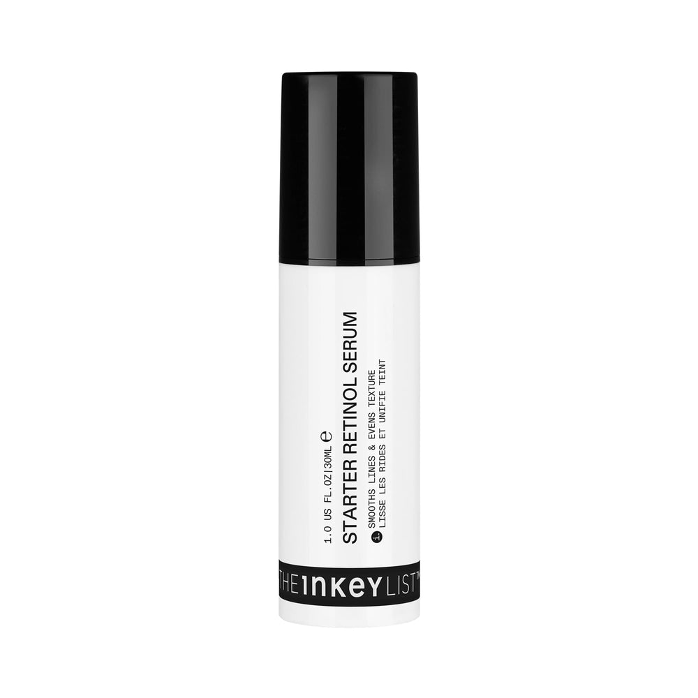 The INKEY List, botella del suero retinol para inicio suave en la piel.