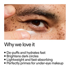 The INKEY List crema de ojos cafeína textura ligera para uso diario