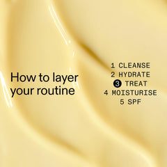 The INKEY List Suero de Retinol: textura cremosa se reparte con comodidad.