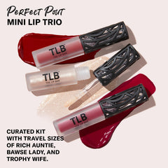The Lip Bar Rich Auntie mini labial líquido Deep Berry para uso diario
