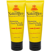 The Naked Bee crema-manos en botella con aroma de flor de azahar para hidratación suave