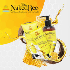 The Naked Bee textura cremosa facilita la aplicación y mantiene la piel suave.