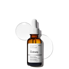 The Ordinary acido salicilico 2% en botella muestra liberacion suave para piel propensa a imperfecciones