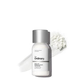 The Ordinary azufre 10% polvo-a-crema en acción para granos puntuales.