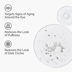 The Ordinary eye serum reduces puffiness in the under-eye region for a refreshed look.