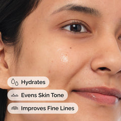 The Ordinary Retinol 0,5% en Escualano: textura suave sobre la piel durante la aplicación