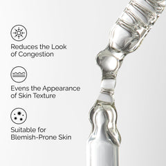 The Ordinary Salicylic Acid 2% solution demonstrates oil-soluble penetration into pores.