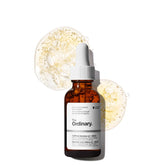The Ordinary Solución de cafeína 5% + EGCG, botella clara para una sensación ligera en la mirada.
