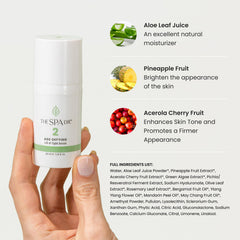 The Spa Dr Antioxidant Serum key ingredients resveratrol and chlorella