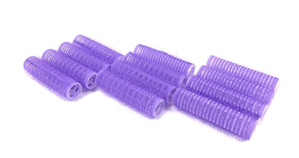The UM24 self-grip mini rollers demonstrate quick-drying curls for busy mornings