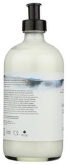 Etiqueta clara de The Unscented Company en frasco.