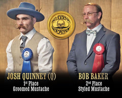 Sudden Death wax applies easily for precise handlebar styling by The Vintage Grooming Co.