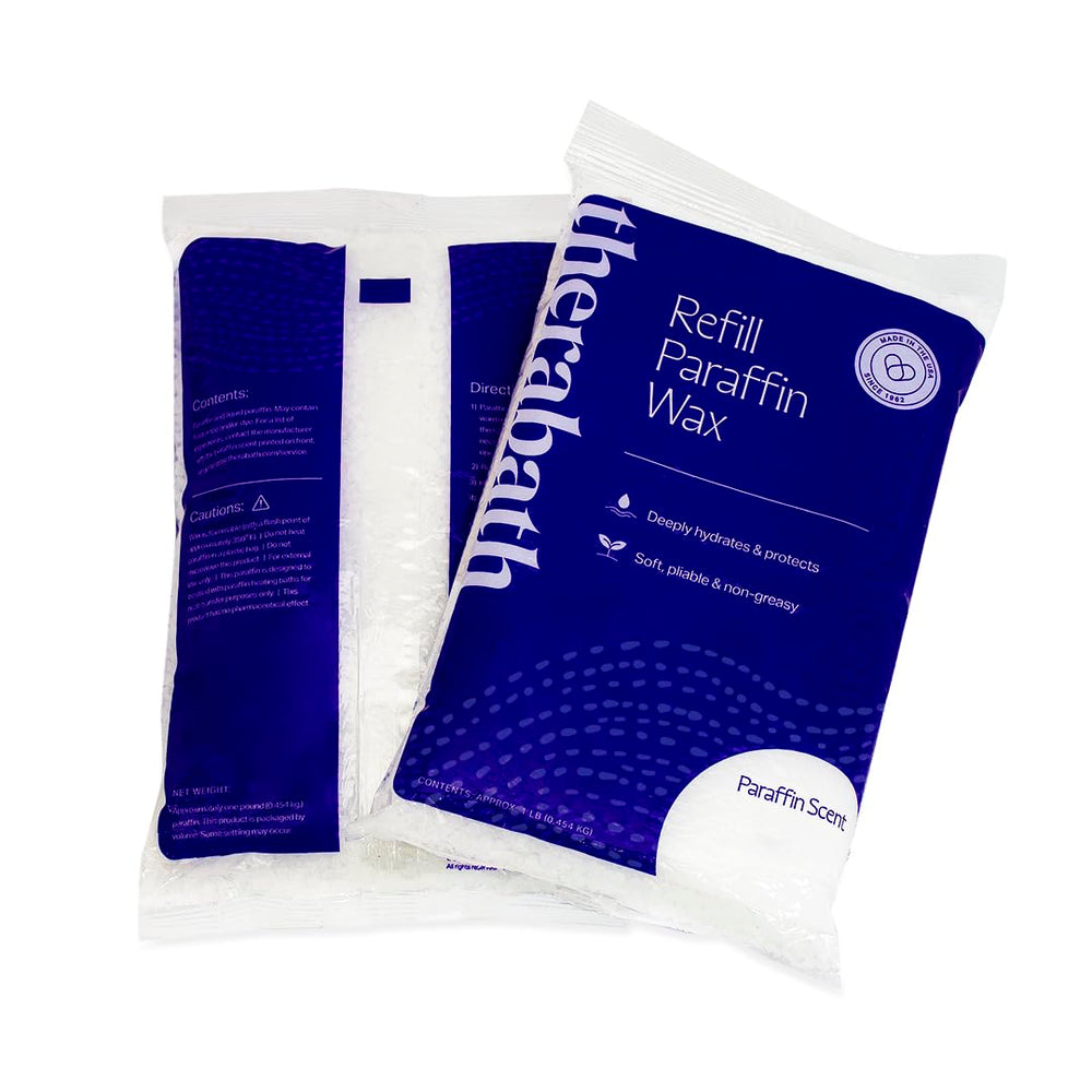 Therabath paraffin wax refill 6 lb for at-home thermotherapy and warming relief