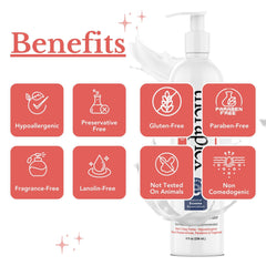 Textura crema suave de Theraplex Hydro Lotion para piel sensible y uso diario