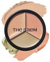 THESAEM Cover Perfection envase triple pot para cobertura uniforme todo el día.