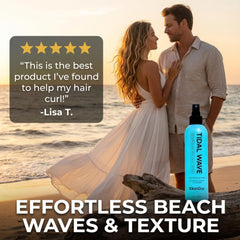 THESALONGUY Tidal Wave Sea Salt Hair Spray mist dispensing for quick texture