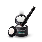 Thick Fiber root touch-up powder compact for quick thinning hairline coverage.