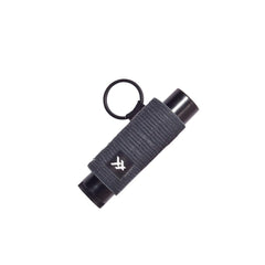 Thread Wallets porta balsamo labial elastico negro, practico para uso diario