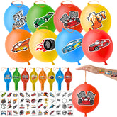 Pack ThuanXuanLoc con globos punch y motivos de carreras para fiestas