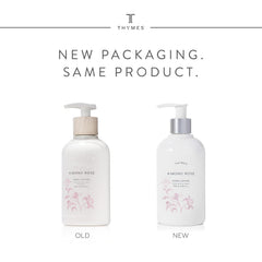 Etiqueta de diseño artesanal Thymes Kimono Rose, presentación atractiva y fragante