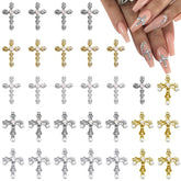 Kit Tianhoudeger cruces 3D para uñas, ideal para diseños personalizados