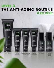 Tiege Hanley Exfoliating Scrub tube boosts smoother texture and even tone