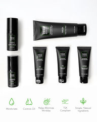 Tiege Hanley PM Moisturizer nourishes overnight skin elasticity and hydration