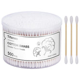 Tifanso cotton swabs with storage box for daily use and easy access.