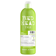 TIGI Bed Head antidotos urbanos 1, botella: champú hidratante para cabello seco.