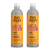TIGI Bed Head Colour Goddess shampoo bottle promoting vibrant color protection