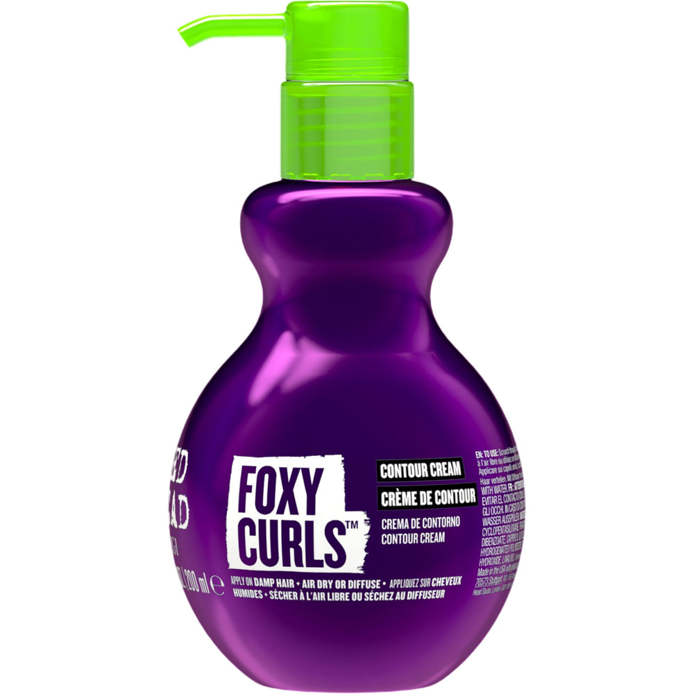 TIGI Bed Head Foxy Curls Contour Creme, botella para definir rizos con suavidad