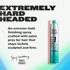 TIGI Bed Head Hard Head aplicación-precisa permite ajustar áreas difíciles con control.